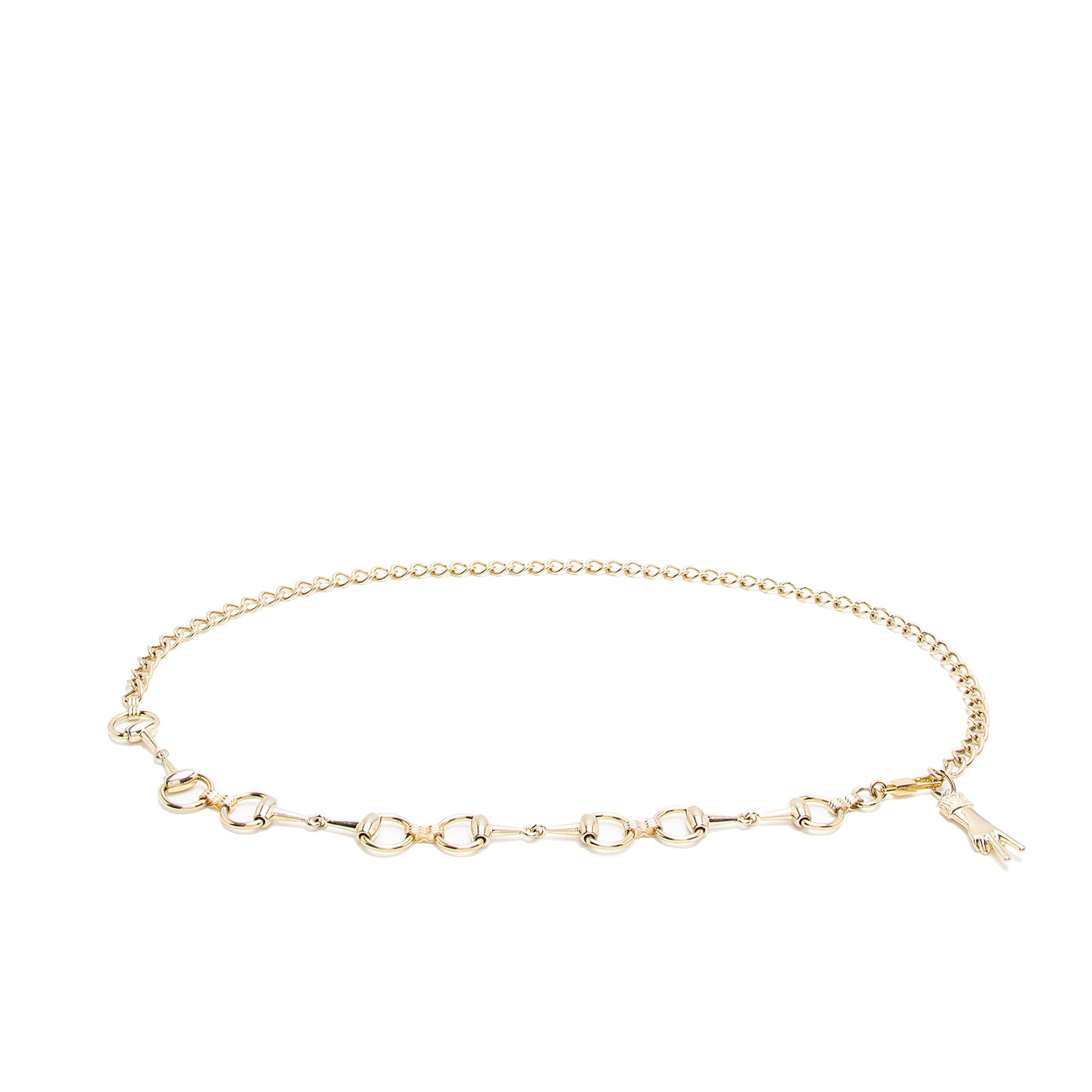 Gucci Horsebit Chain Belt - OS (SHF-i5cg1d)