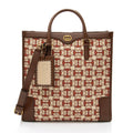 Gucci Horsebit Jacquard Interlocking G Tote