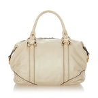 Gucci Horsebit Nail Leather Boston Bag (SHG-24725)