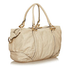 Gucci Horsebit Nail Leather Boston Bag (SHG-29354)