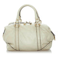 Gucci Horsebit Nail Leather Boston Bag (SHG-32036)