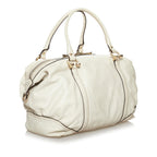 Gucci Horsebit Nail Leather Boston Bag (SHG-37230)