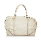 Gucci Horsebit Nail Leather Boston Bag (SHG-37755)