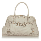 Gucci Horsebit Nail Leather Tote Bag (SHG-27180)