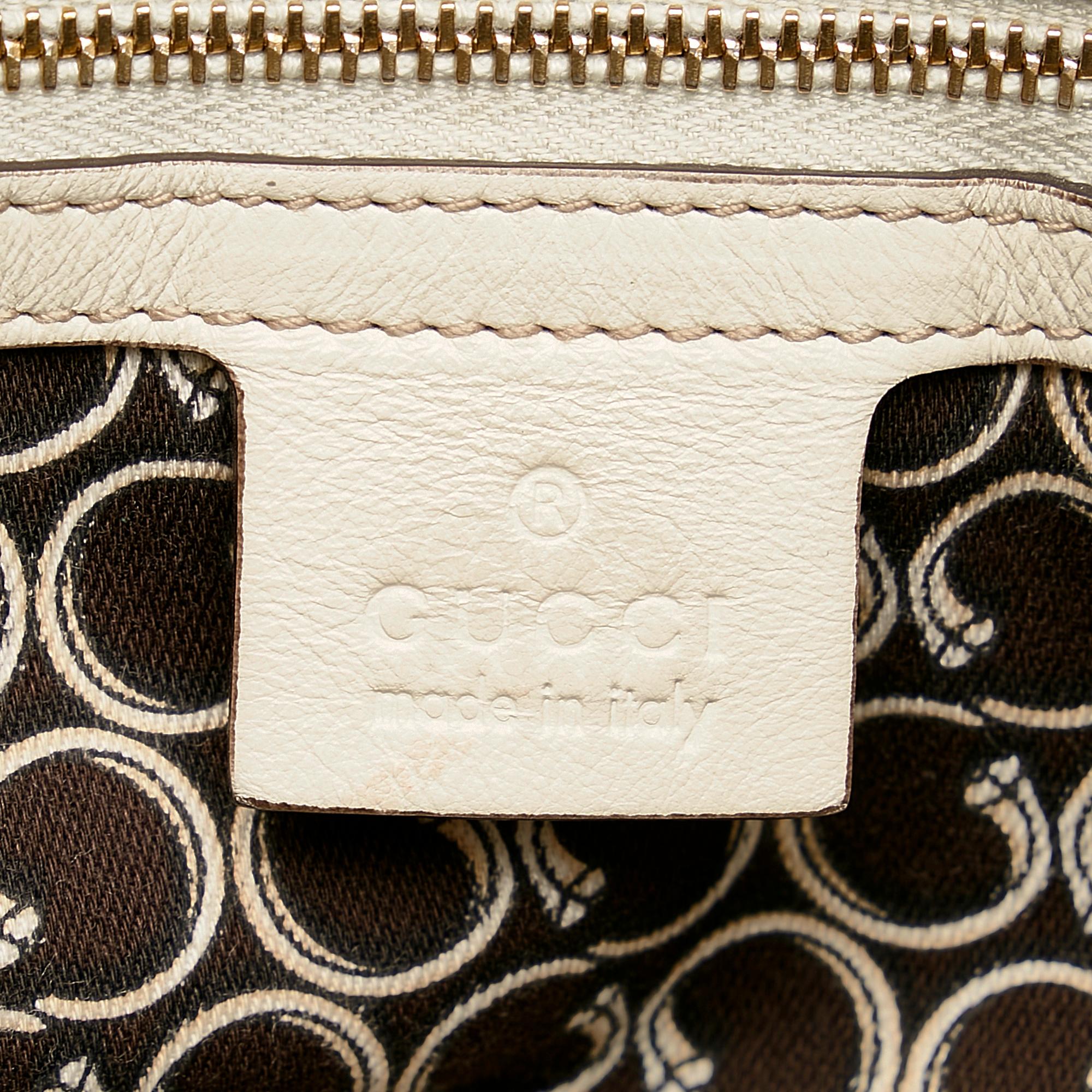 Gucci Horsebit Nail Leather Tote Bag (SHG-27180)