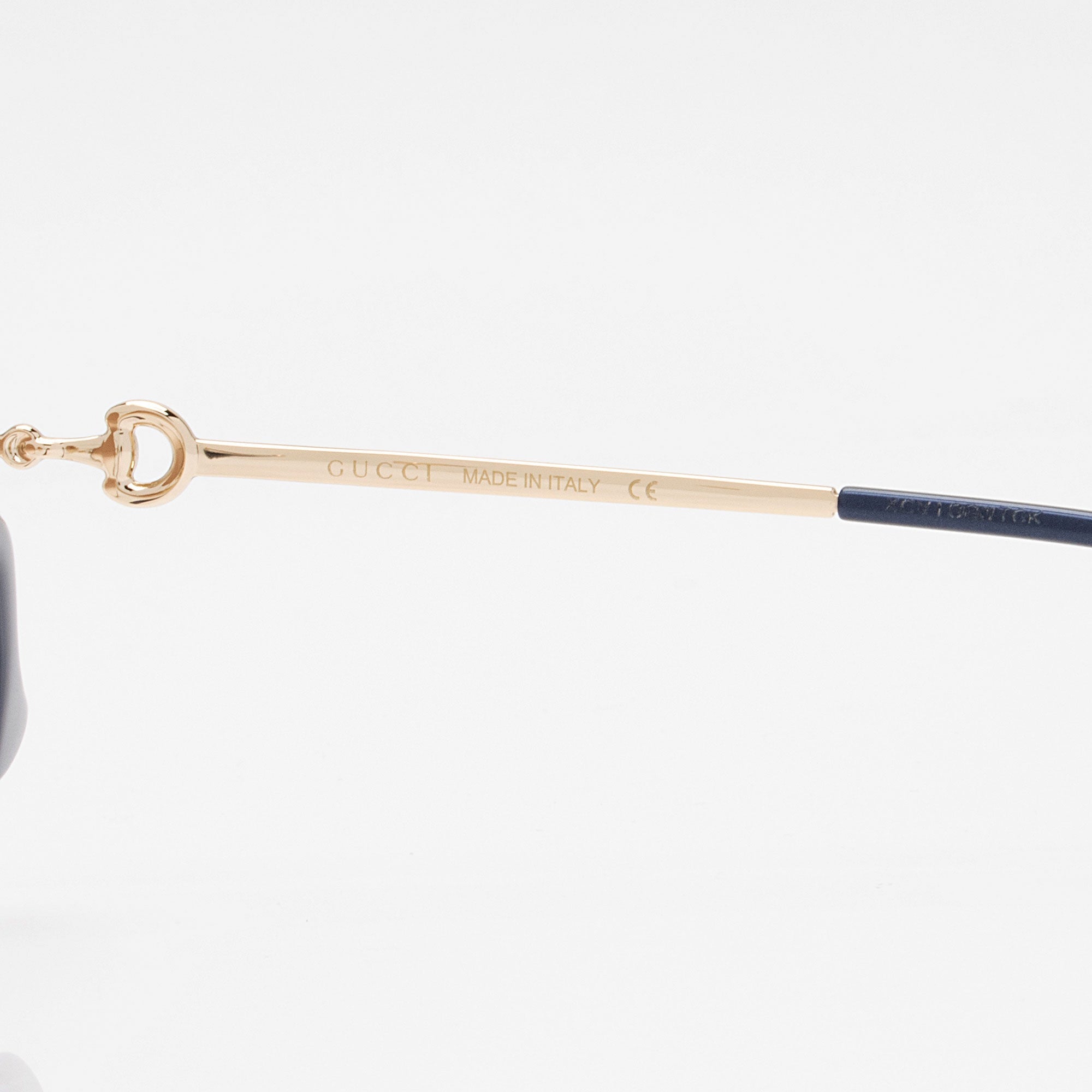Gucci Horsebit Oversized Round Aviator Sunglasses (SHF-M2a4qa)