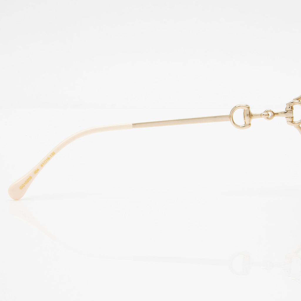 Gucci Horsebit Oversized Square Sunglasses
