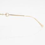 Gucci Horsebit Oversized Square Sunglasses