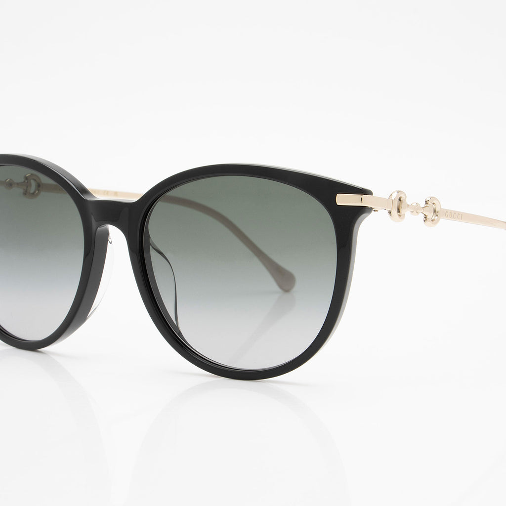 Gucci Horsebit Round Sunglasses