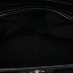 Gucci Horsebit Velvet Web Treasure Boston Bag