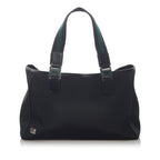 Gucci Horsebit Web Canvas Handbag (SHG-fpGZRl)