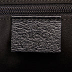 Gucci Horsebit Web Canvas Handbag (SHG-fpGZRl)