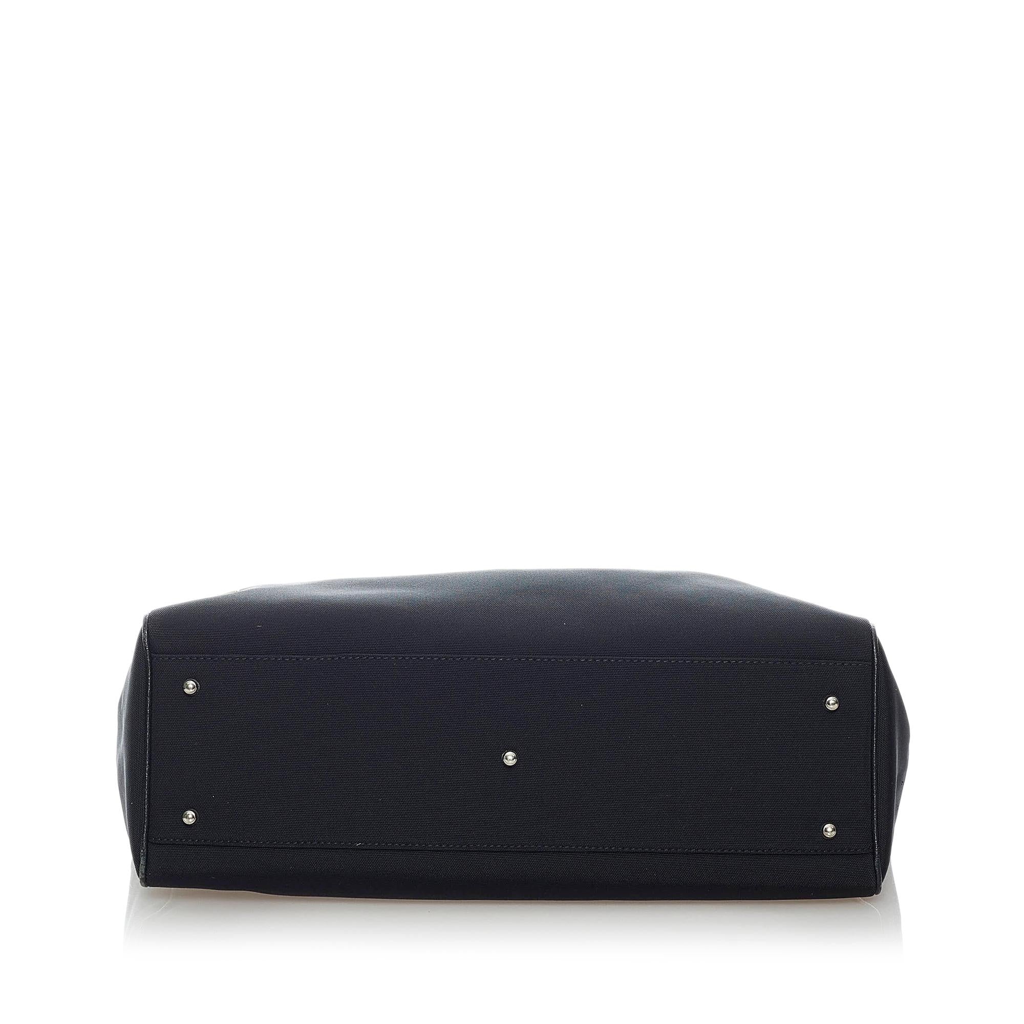 Gucci Horsebit Web Nylon Handbag (SHG-37218)