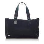Gucci Horsebit Web Nylon Handbag (SHG-37218)