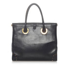 Gucci Horseshoe Leather Tote Bag (SHG-31243)