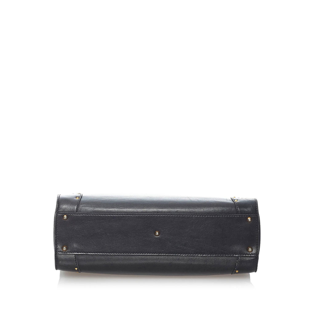 Gucci Horseshoe Leather Tote Bag (SHG-31243)