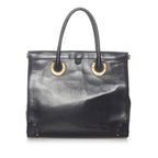 Gucci Horseshoe Leather Tote Bag (SHG-31243)