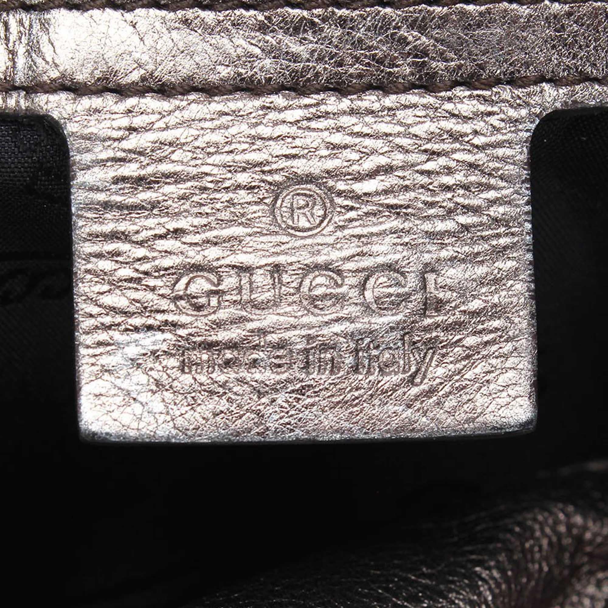 Gucci Hysteria Leather Satchel (SHG-FRz2P0)