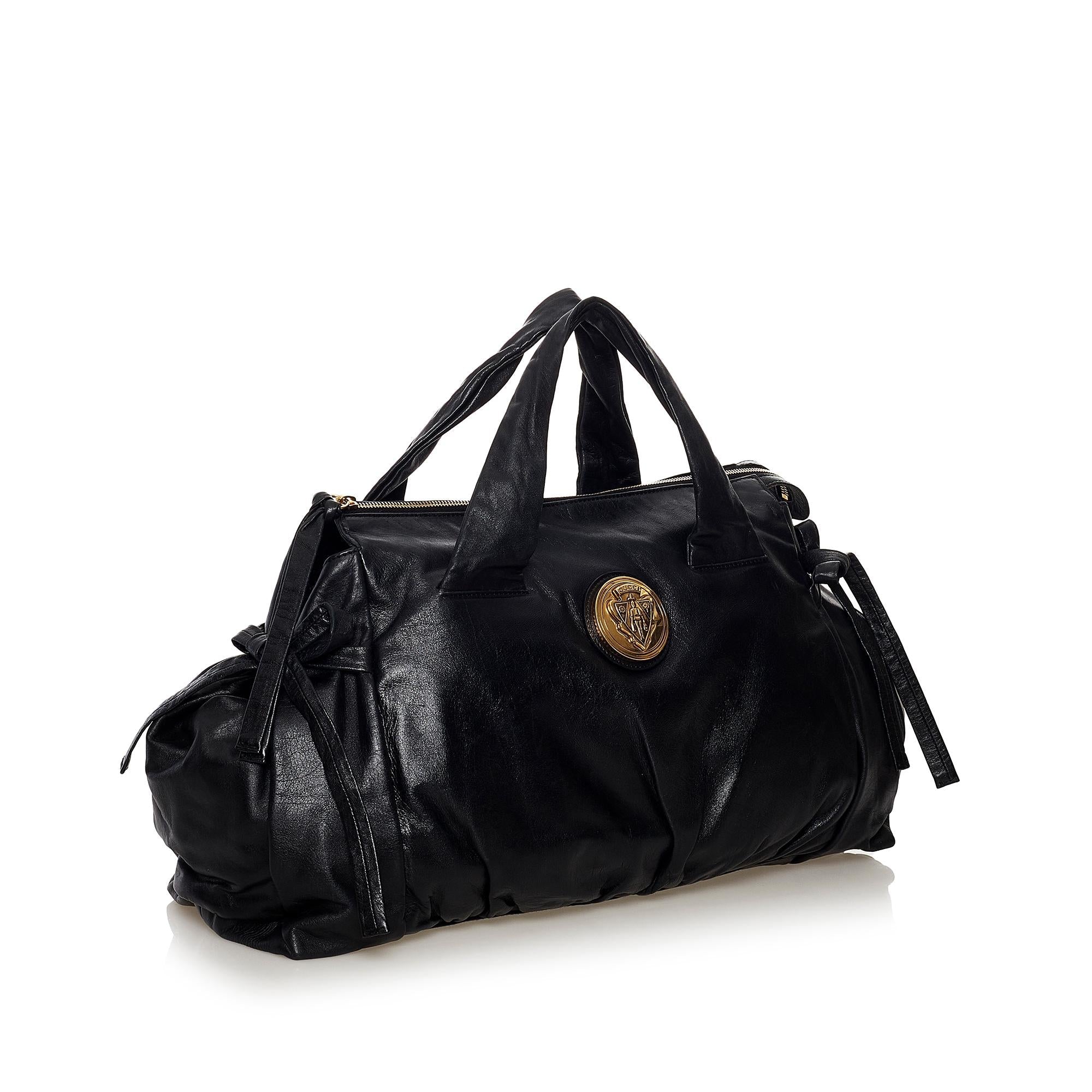 Gucci Hysteria Leather Tote Bag (SHG-32838)
