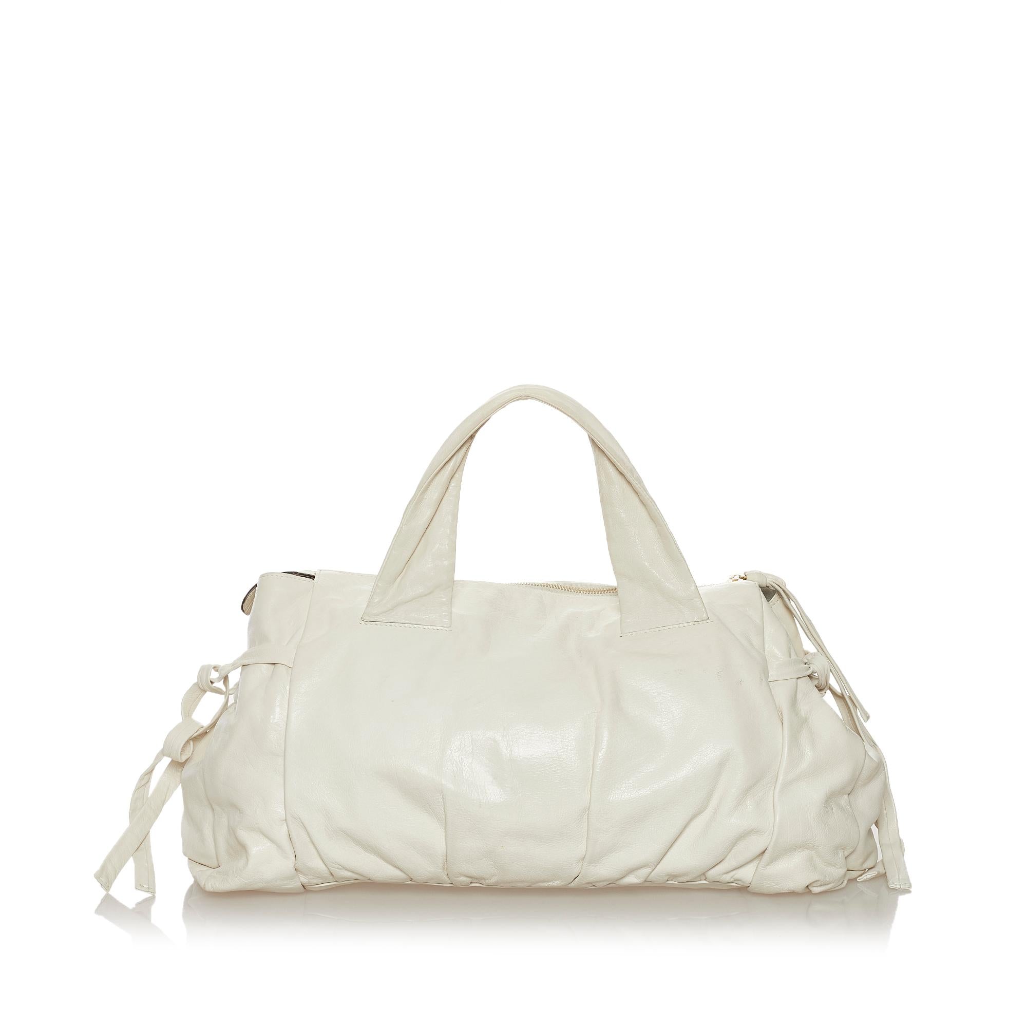 Gucci Hysteria Leather Tote Bag (SHG-33668)