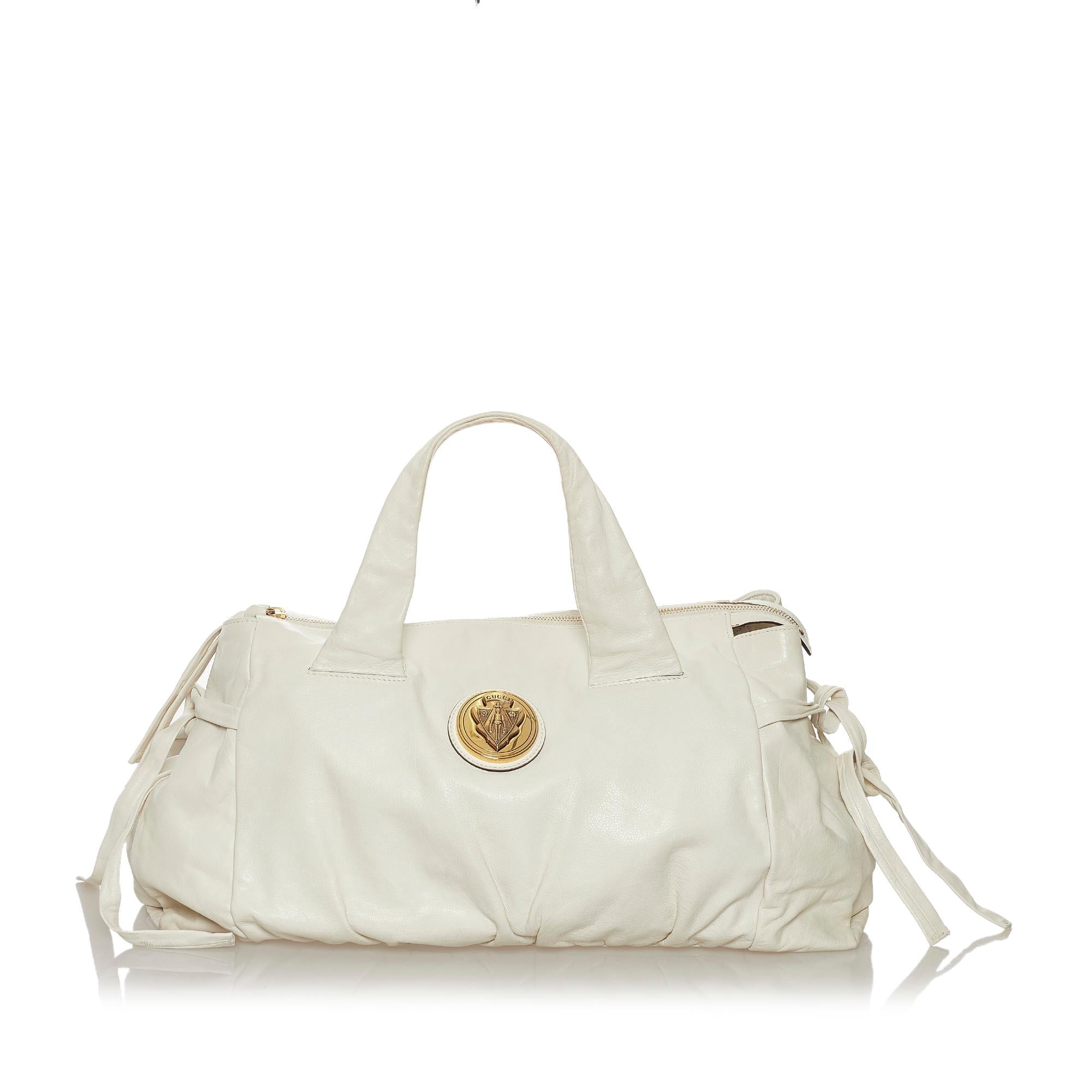 Gucci Hysteria Leather Tote Bag (SHG-33668)