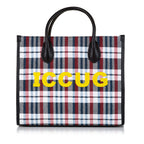 Gucci ICCUG Canvas Satchel (SHG-bahiba)