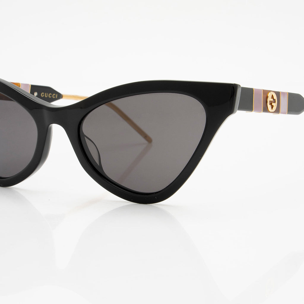 Gucci Interlocking G Cat Eye Sunglasses