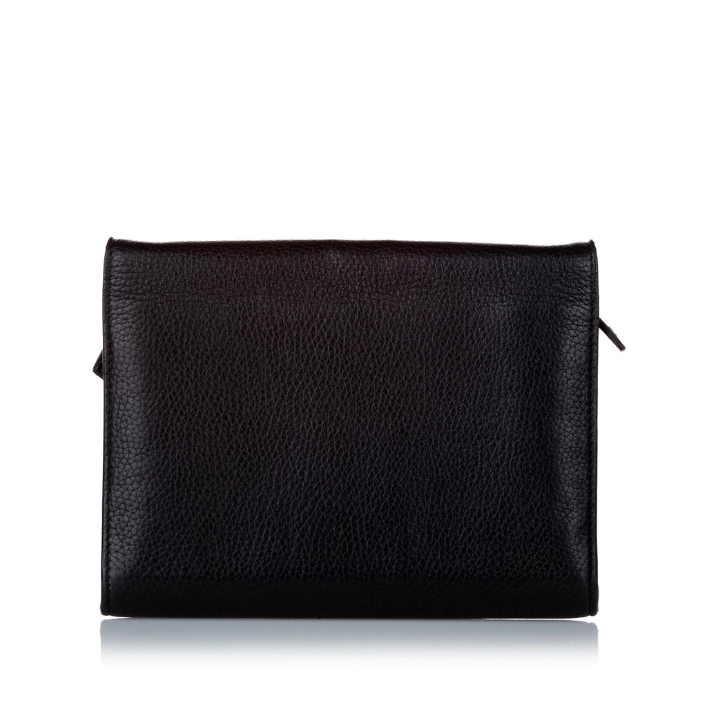 Gucci Interlocking G Chain Leather Crossbody Bag (SHG-29556)