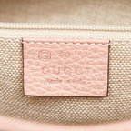Gucci Interlocking G Chain Leather Satchel (SHG-27683)