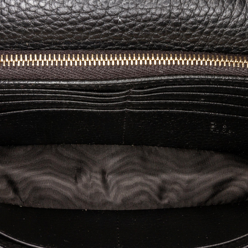 Gucci Interlocking G Chain Leather Wallet on Chain (SHG-31579)