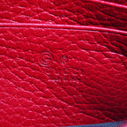 Gucci Interlocking G Chain Leather Wallet on Chain (SHG-Y5MFig)
