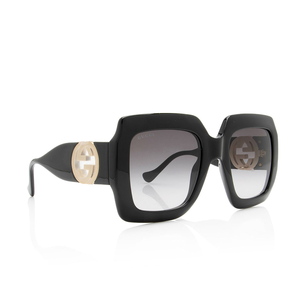 Gucci Interlocking G Oversize Square Sunglasses