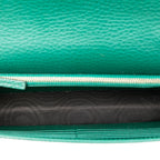 Gucci Interlocking G Dollar Calfskin Wallet on Chain