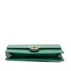 Gucci Interlocking G Dollar Calfskin Wallet on Chain