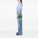 Gucci Interlocking G Dollar Calfskin Wallet on Chain
