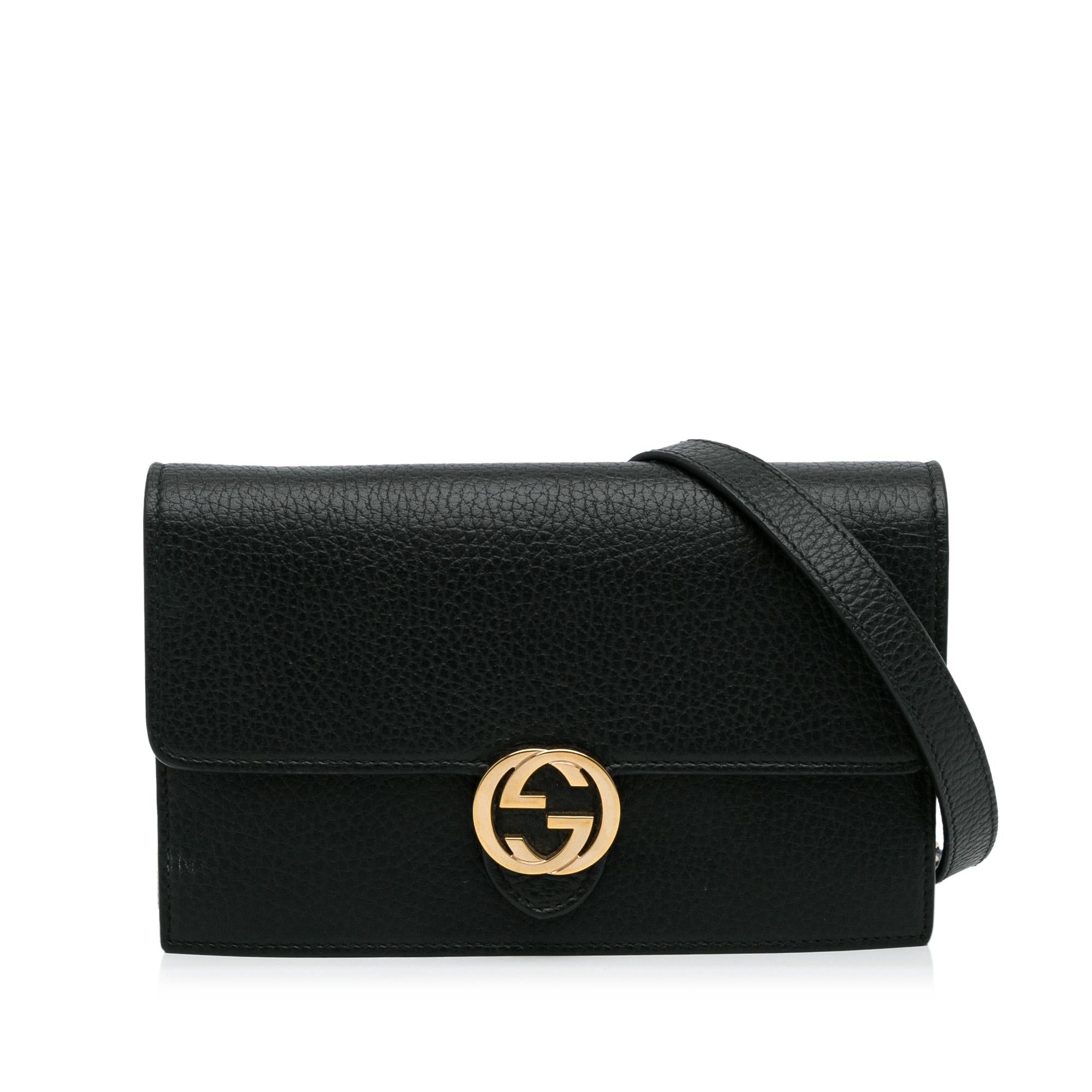 Gucci Interlocking G Dollar Wallet on Chain (SHG-Ew0gk6)