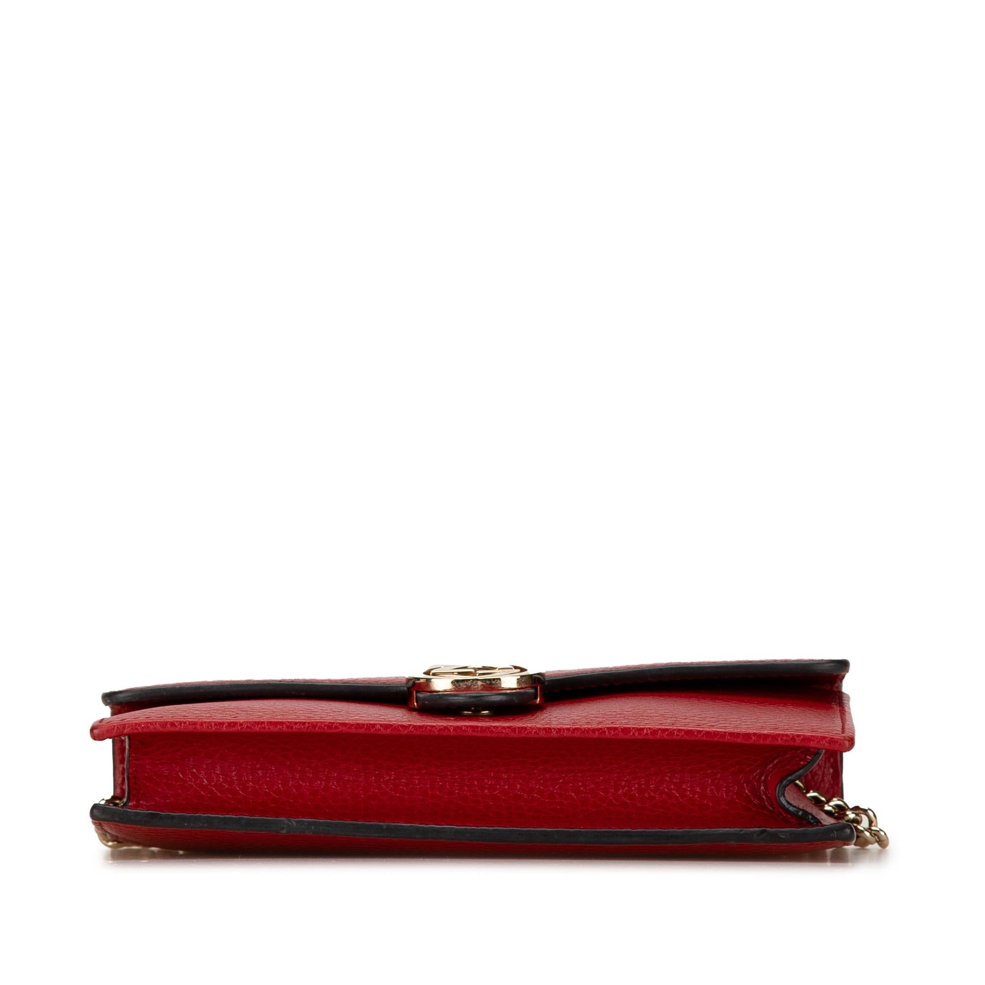 Gucci Interlocking G Dollar Wallet on Chain (SHG-9YMTb8)