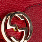 Gucci Interlocking G Leather Crossbody Bag (SHG-31144)