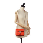 Gucci Interlocking G Leather Crossbody Bag (SHG-31352)