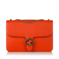 Gucci Interlocking G Leather Crossbody Bag (SHG-34488)