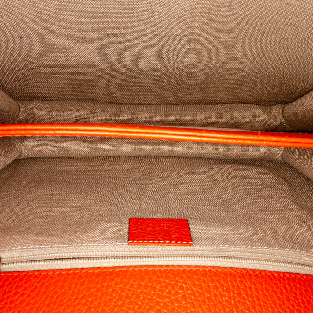 Gucci Interlocking G Leather Crossbody Bag (SHG-34488)