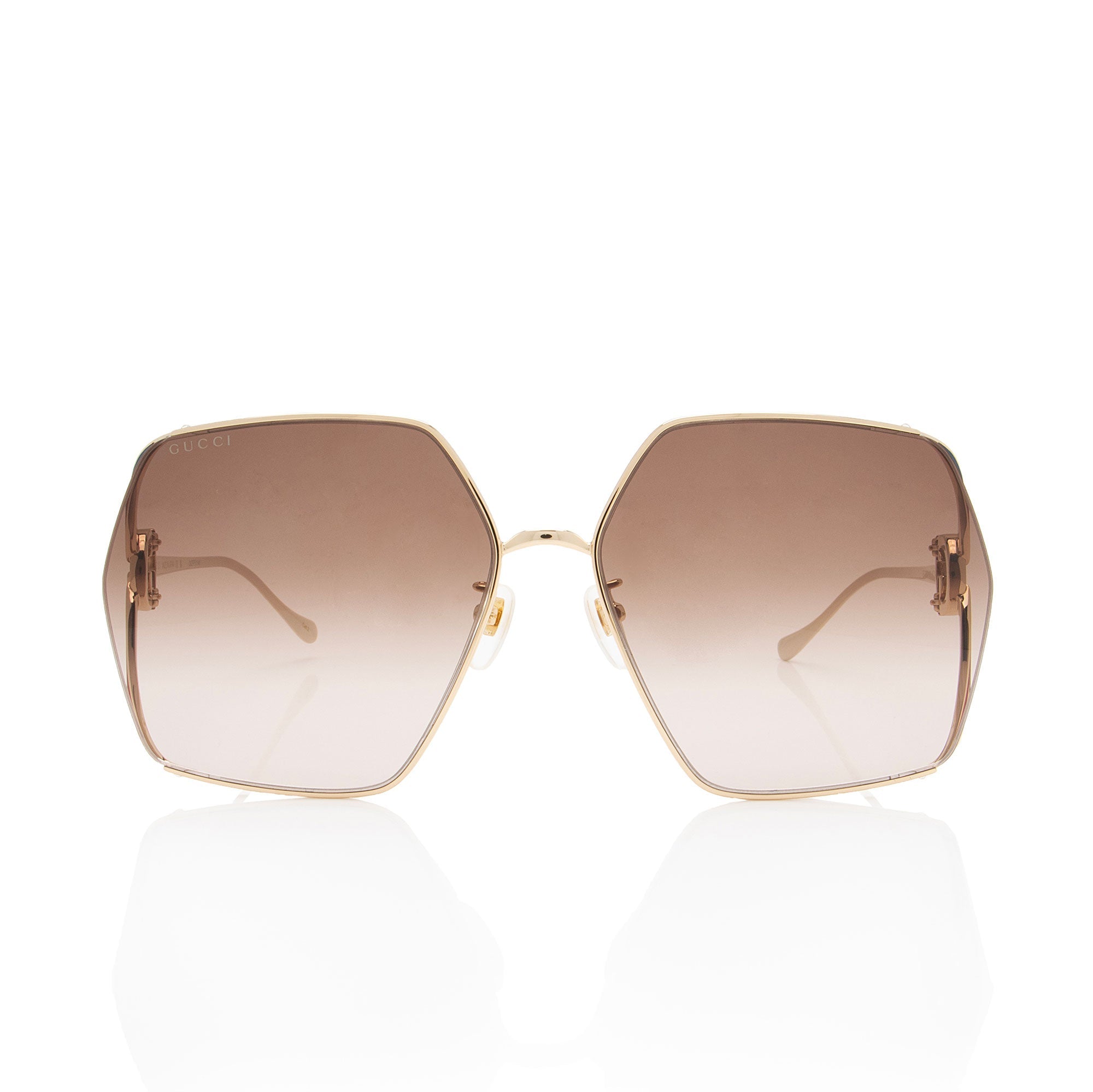 Gucci Interlocking G Oversize Square Sunglasses