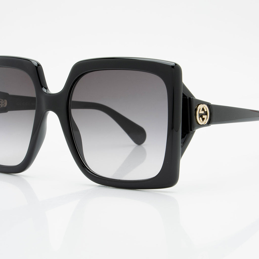 Gucci Interlocking G Oversize Square Sunglasses