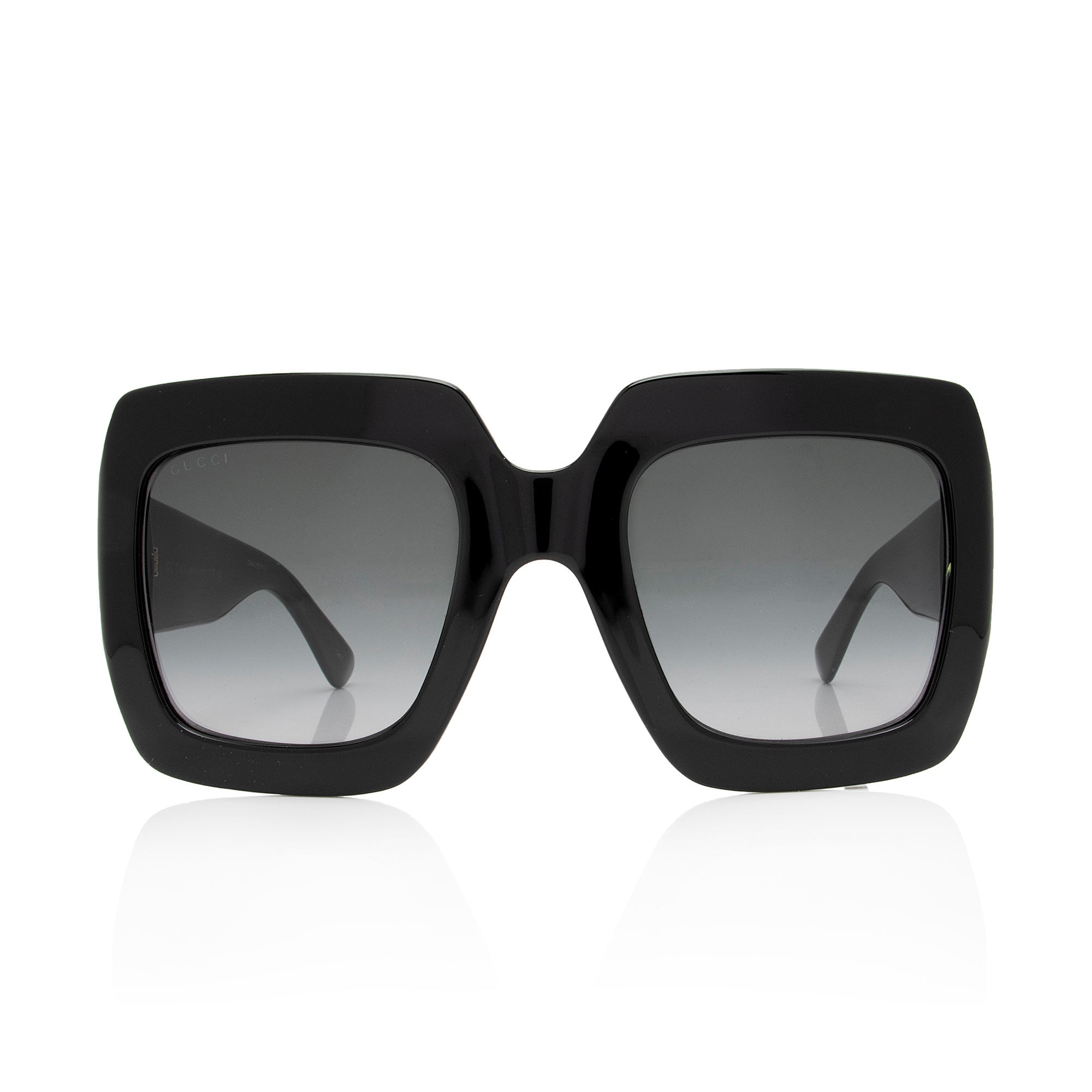 Gucci Interlocking G Oversized Square Sunglasses (SHF-WkwNdE)