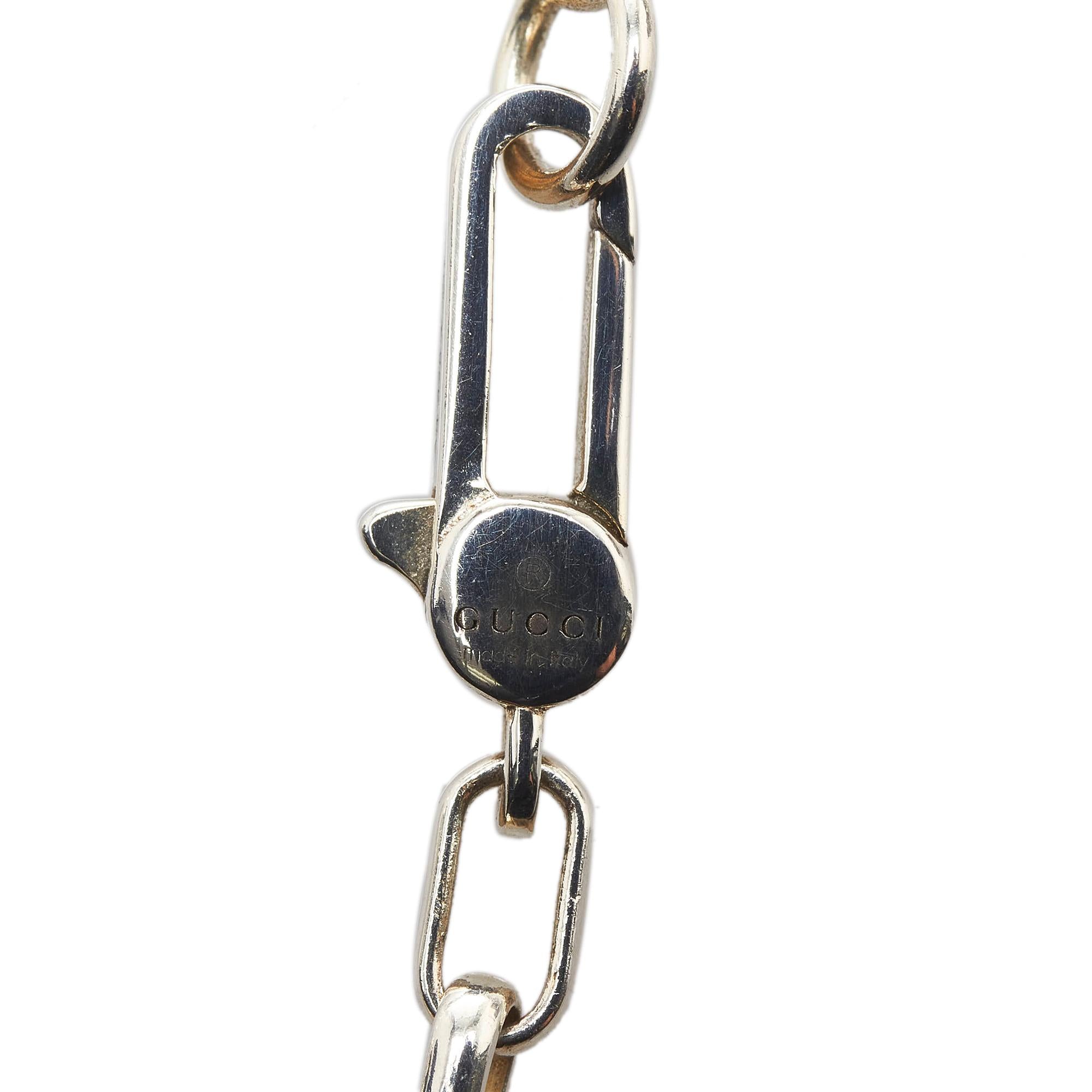 Gucci Interlocking G Pendant Necklace (SHG-CQfgpV)