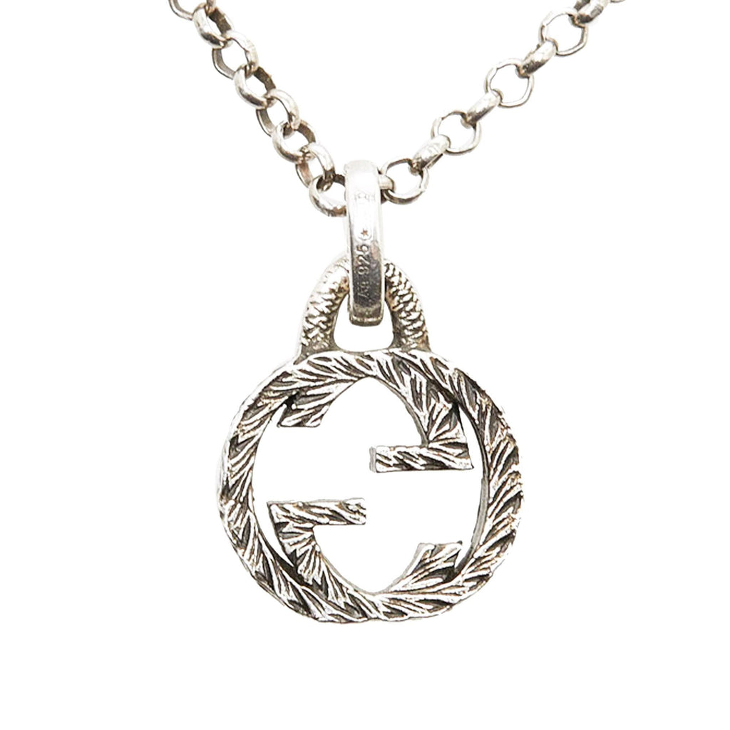 Gucci Interlocking G Pendant Necklace (SHG-TwGZdI)