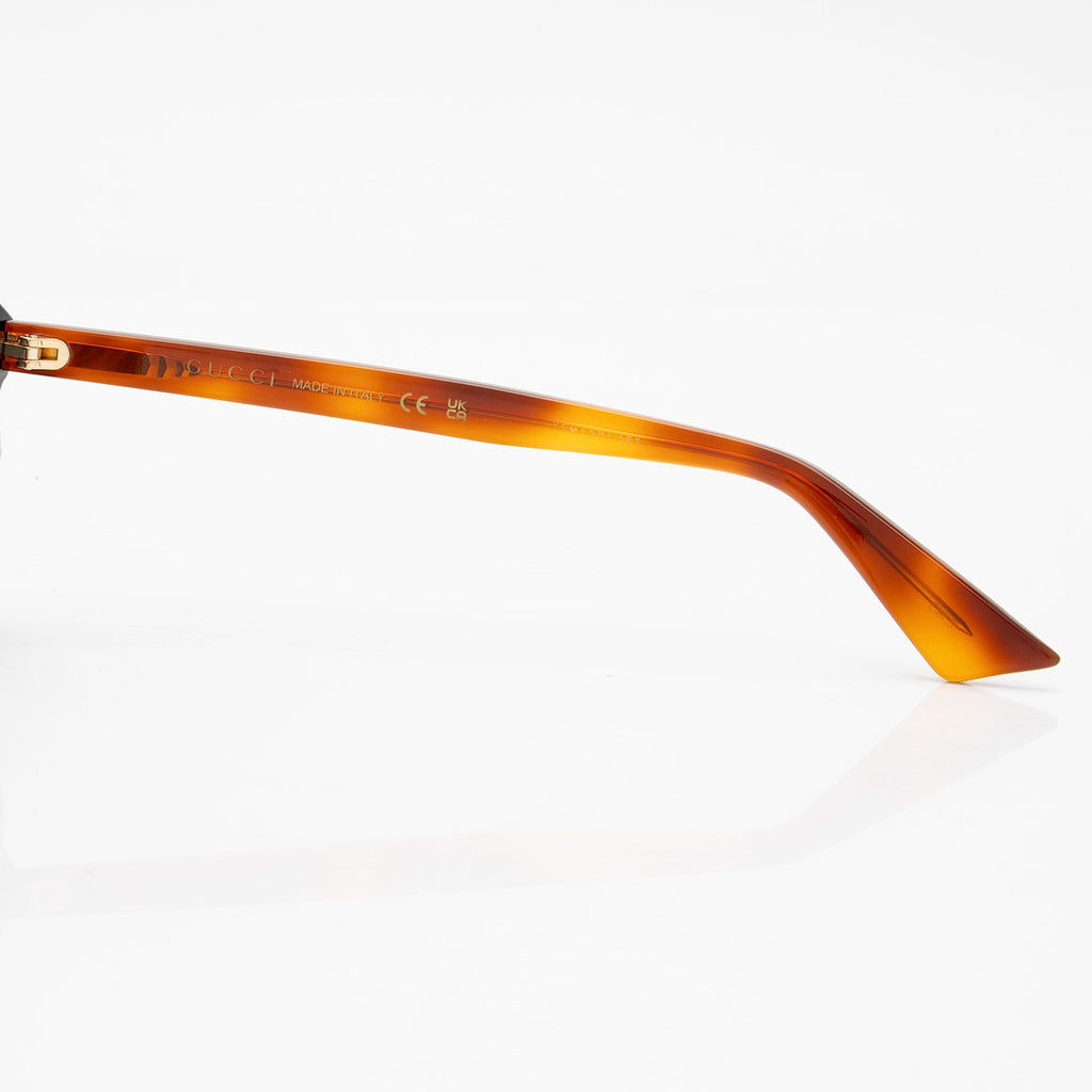 Gucci Interlocking G Round Sunglasses