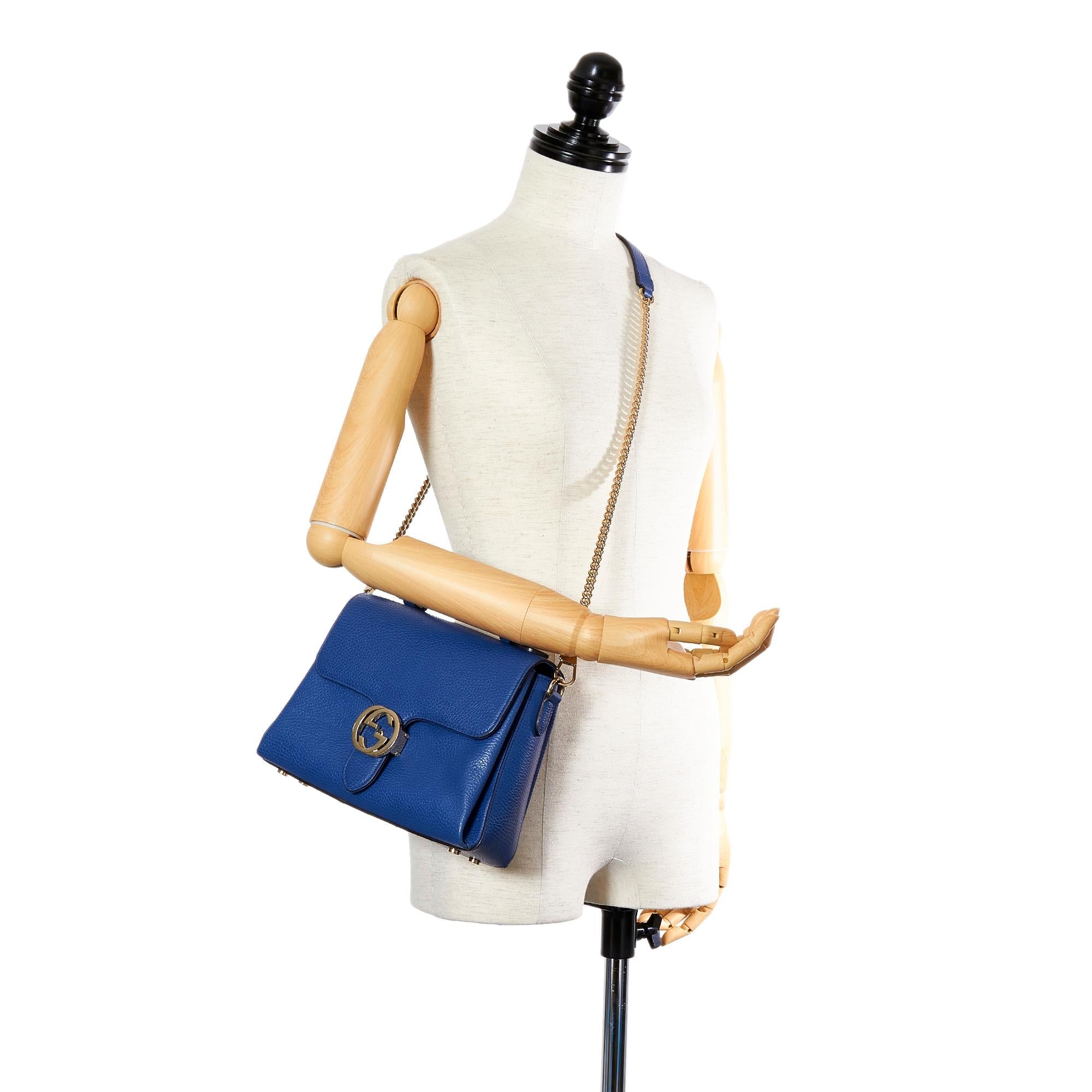 Gucci Interlocking G Satchel (SHG-31951)