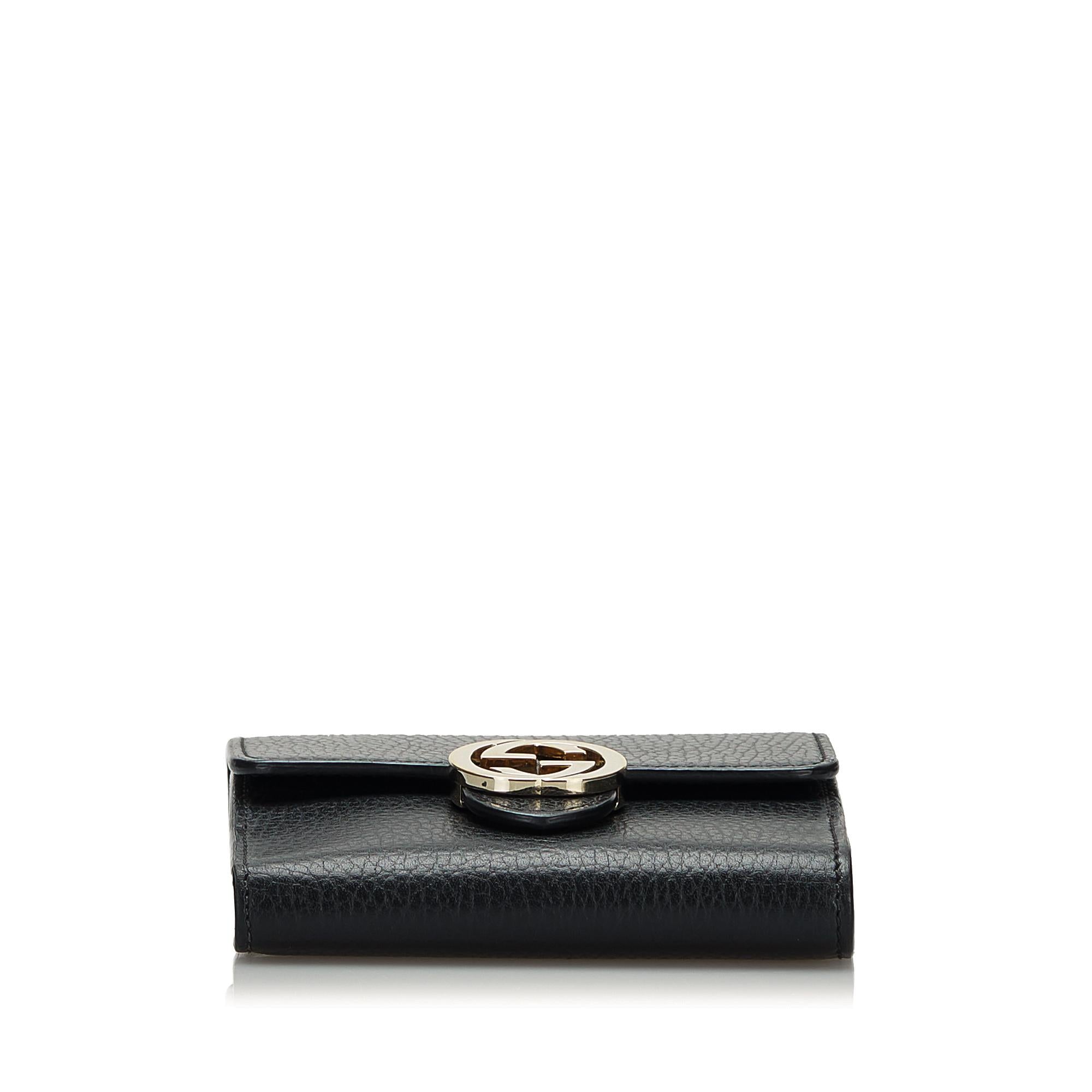 Gucci Interlocking G Small Wallet (SHG-6ru6No)