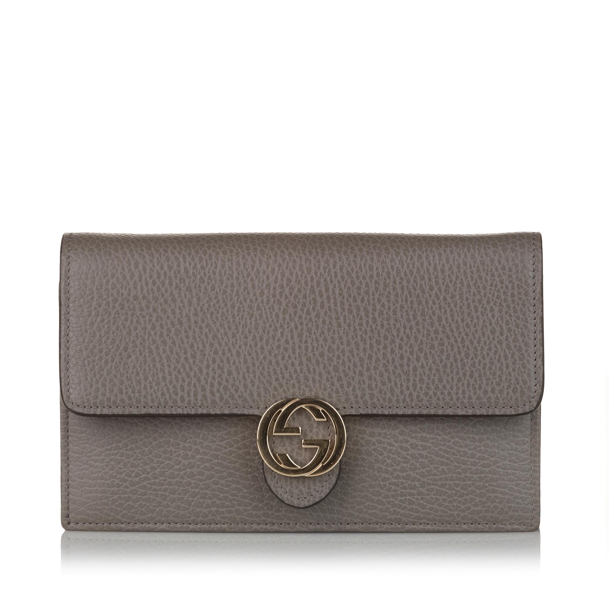 Gucci Interlocking G Wallet On Chain 4 (SHG-0nvH28)